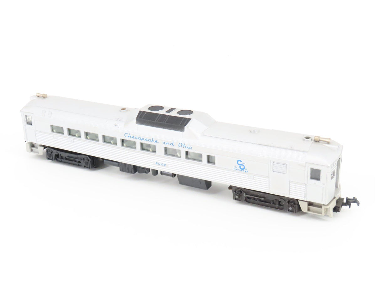 HO Scale ATT C&amp;O Chesapeake &amp; Ohio RDC Passenger Railcar UNPOWERED