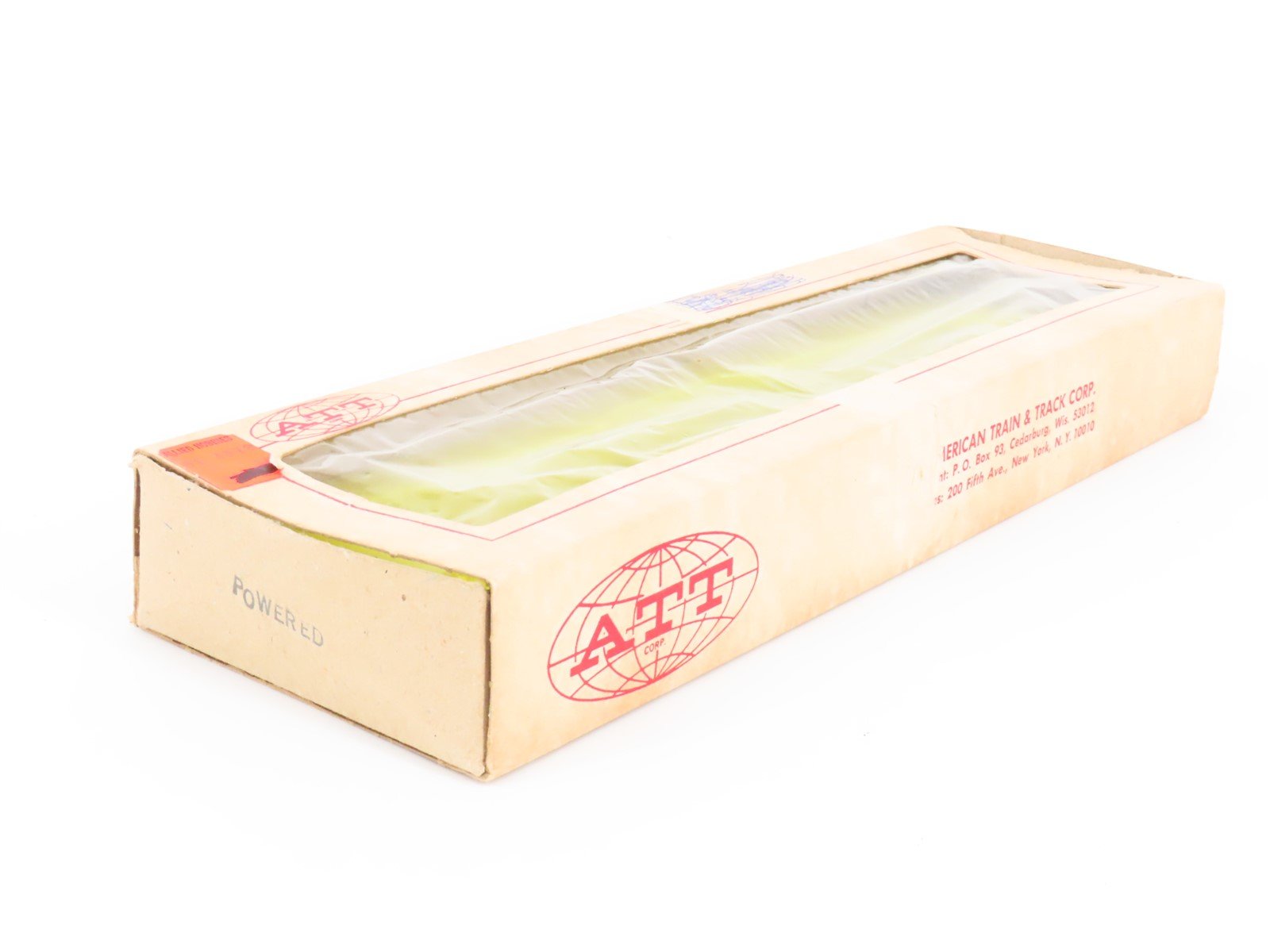 HO Scale ATT C&O Chesapeake & Ohio RDC Passenger Railcar UNPOWERED