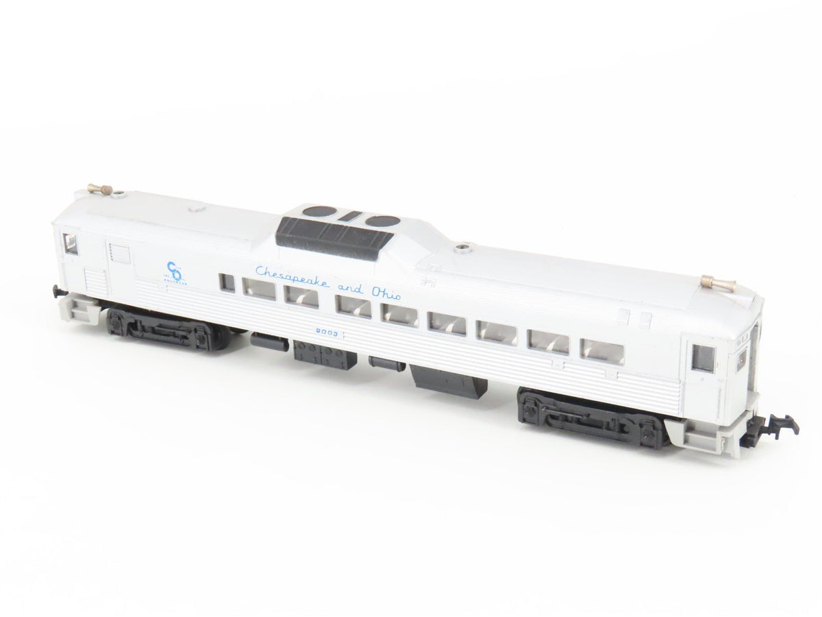 HO Scale ATT C&amp;O Chesapeake &amp; Ohio RDC Passenger Railcar UNPOWERED