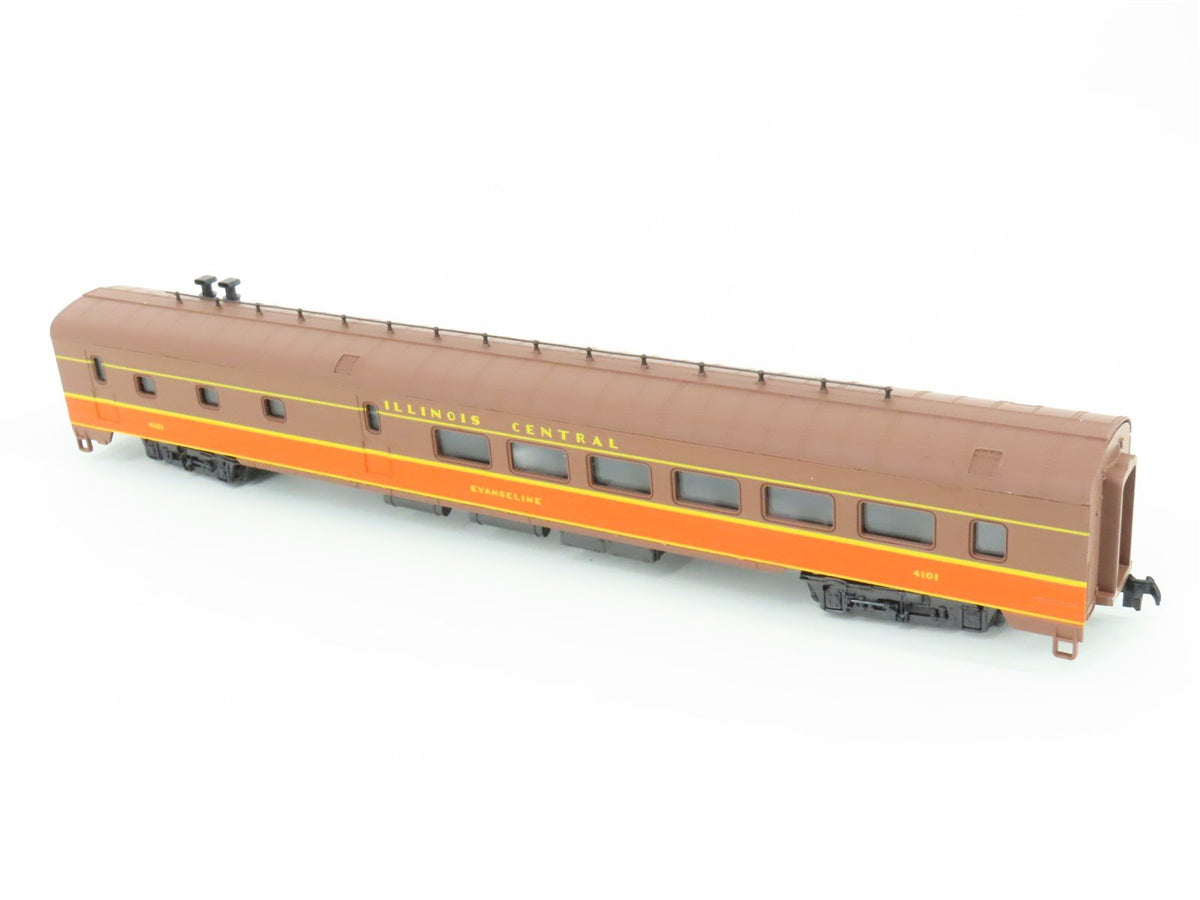 HO Scale Rivarossi 2815/0 IC Illinois Central Diner Passenger Car &quot;Evangeline&quot;