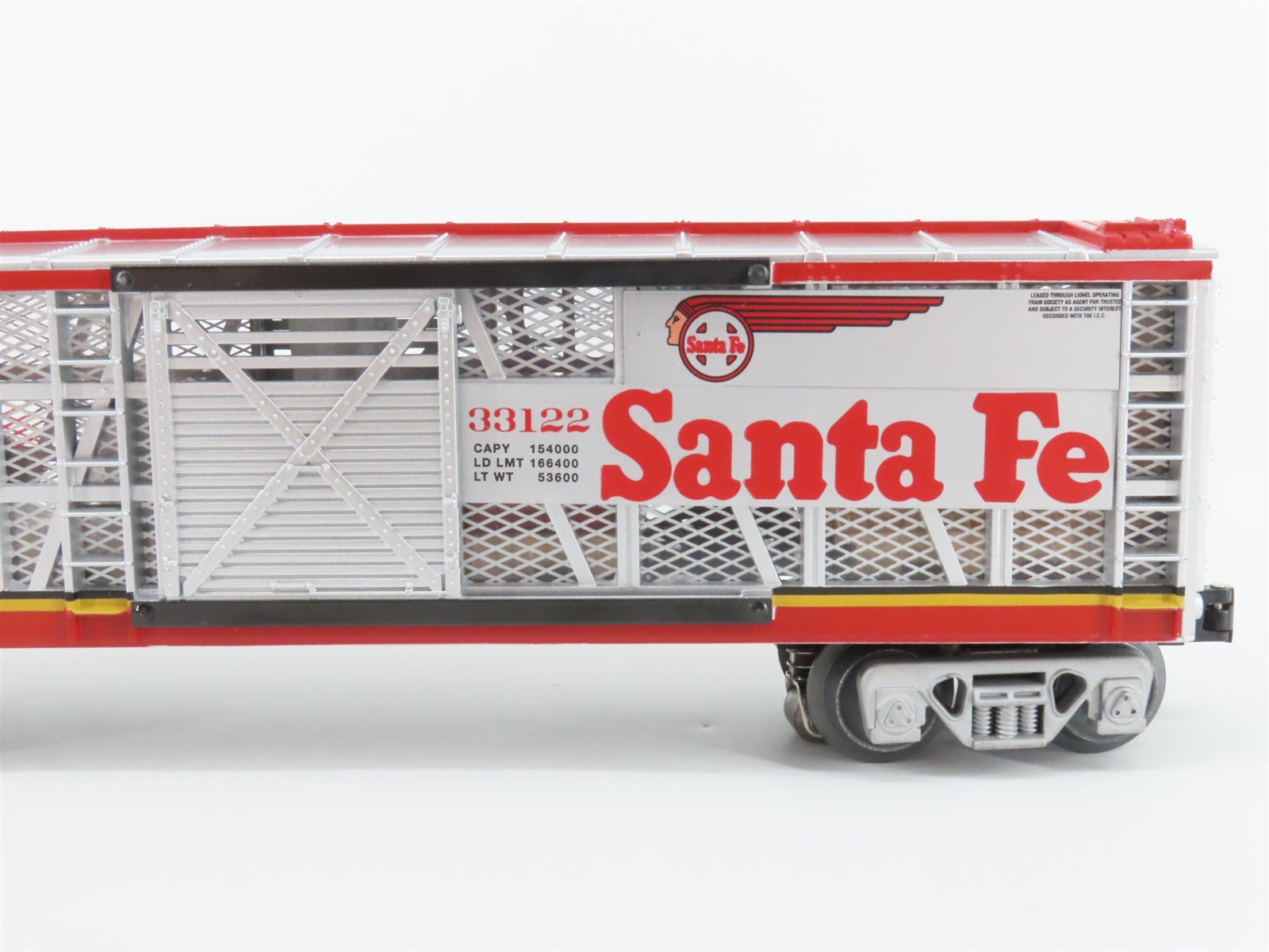 O Gauge 3-Rail Lionel 6-58535 ATSF Warbonnet 