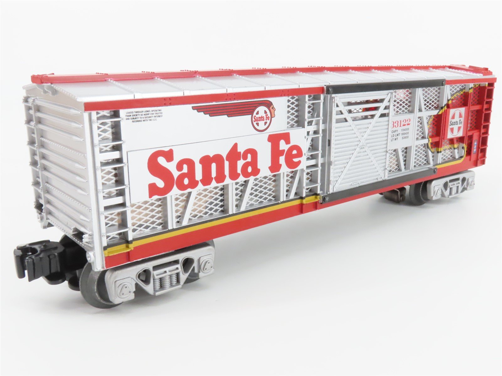 O Gauge 3-Rail Lionel 6-58535 ATSF Warbonnet 