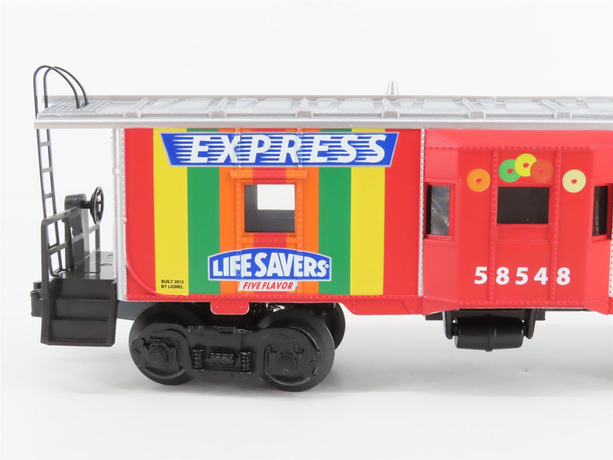 O Gauge 3-Rail Lionel 6-58548 Lifesavers Express Bay Window Caboose #58548