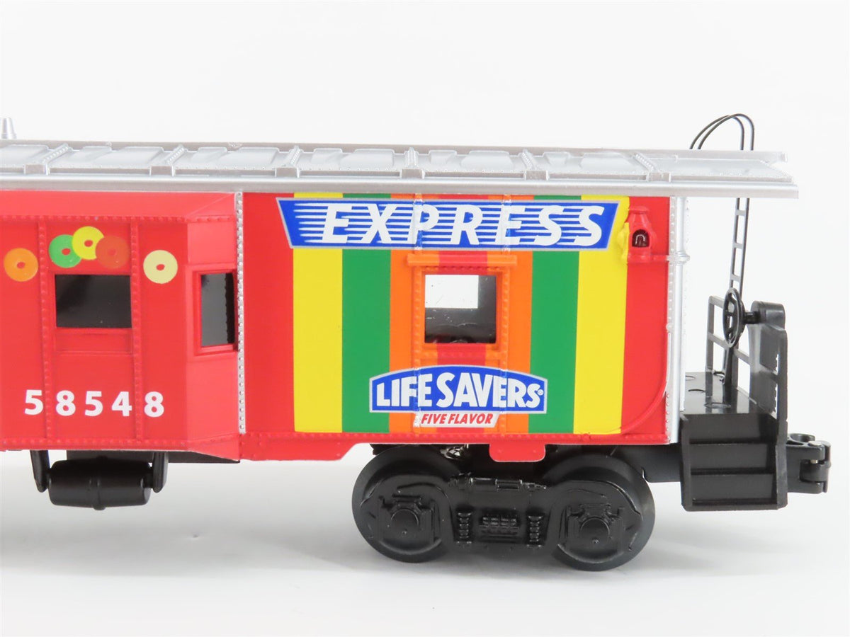 O Gauge 3-Rail Lionel 6-58548 Lifesavers Express Bay Window Caboose #58548