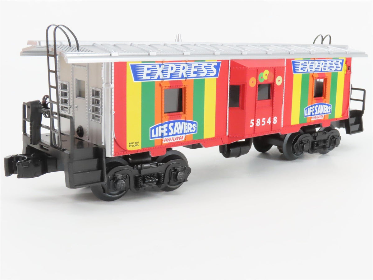 O Gauge 3-Rail Lionel 6-58548 Lifesavers Express Bay Window Caboose #58548