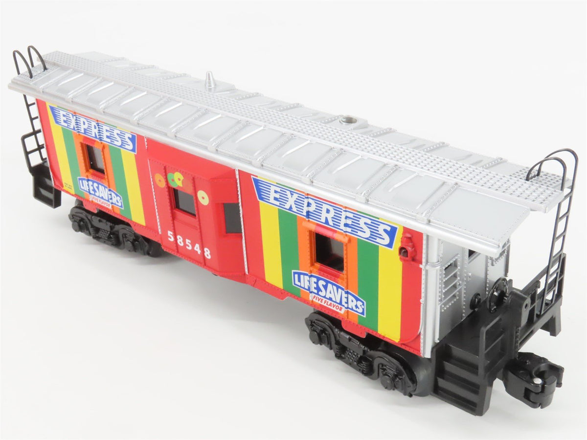 O Gauge 3-Rail Lionel 6-58548 Lifesavers Express Bay Window Caboose #58548