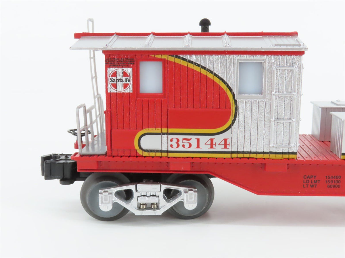 O Gauge 3-Rail Lionel 6-58595 ATSF Santa Fe &quot;Warbonnet&quot; Work Caboose #35144