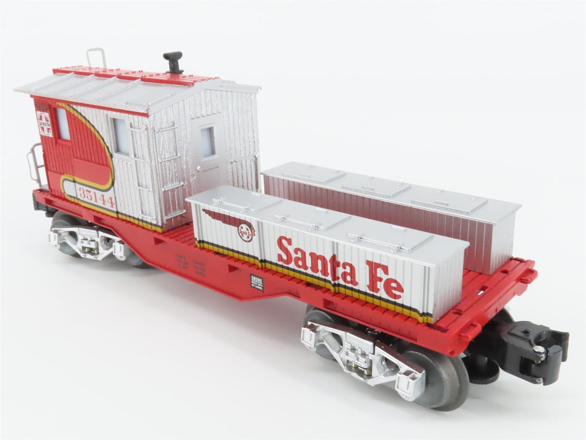 O Gauge 3-Rail Lionel 6-58595 ATSF Santa Fe &quot;Warbonnet&quot; Work Caboose #35144