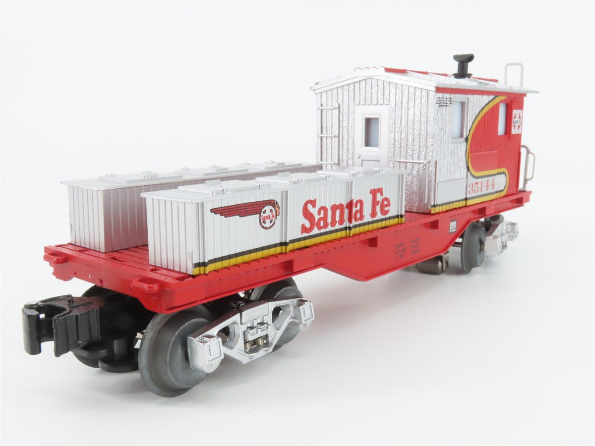 O Gauge 3-Rail Lionel 6-58595 ATSF Santa Fe &quot;Warbonnet&quot; Work Caboose #35144