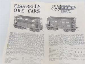 HO Scale Westerfield Golden Age Line Kit 3450 Undecorated PSC Ore Car