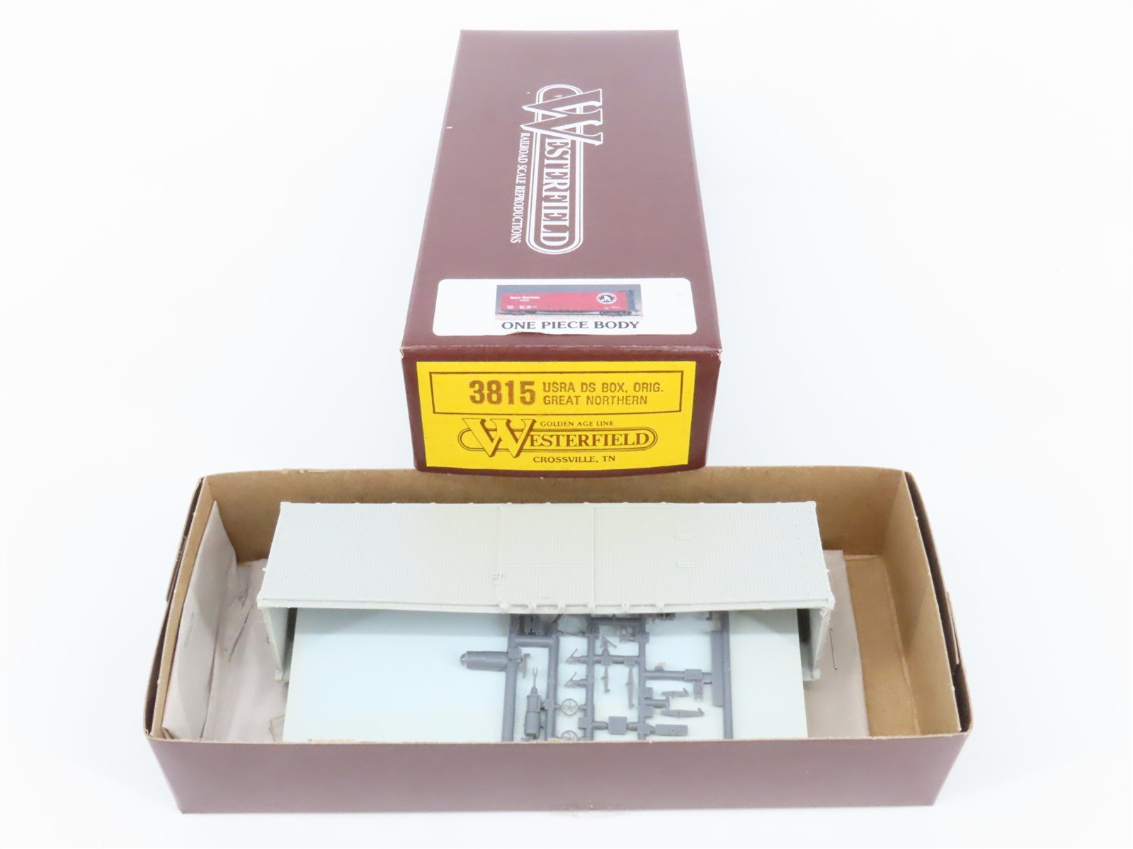 HO Scale Westerfield Golden Age Line Kit 3815 GN Great Northern USRA Box Car