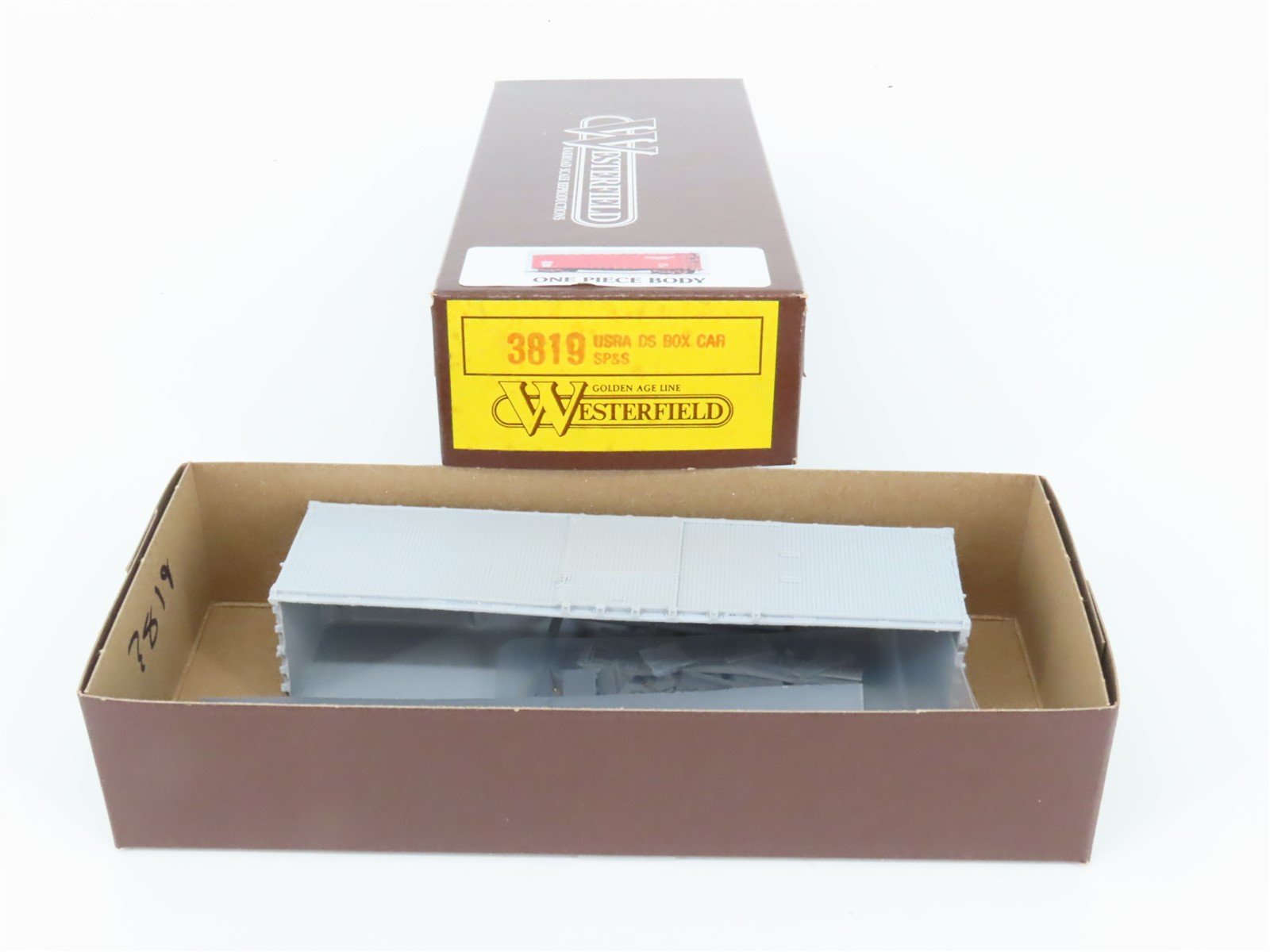HO Westerfield Golden Age Line Kit 3819 SP&S Spokane Portland & Seattle Box Car