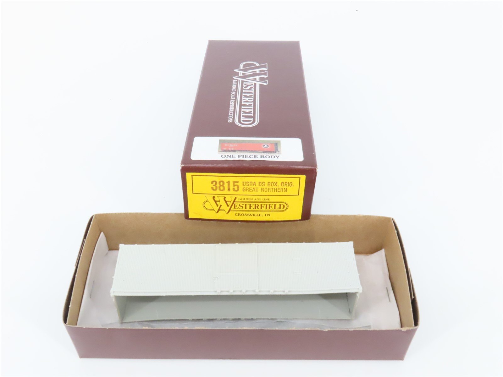 HO Scale Westerfield Golden Age Line Kit 3815 GN Great Northern USRA Box Car
