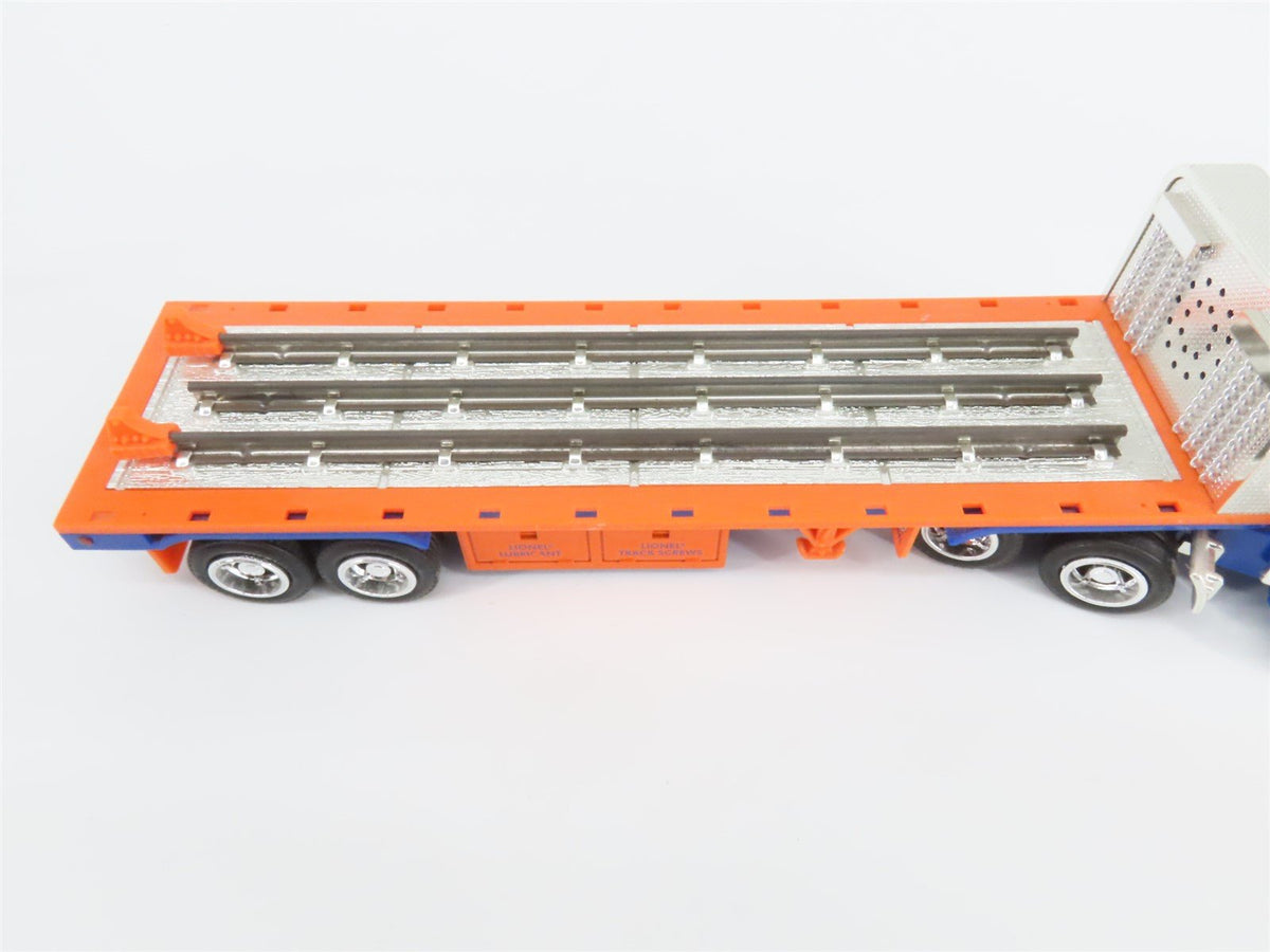 1:32 Scale Taylor Made Lionel Semi-Truck w/ O Gauge Flat Car &amp; Helicopter
