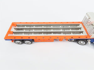 1:32 Scale Taylor Made Lionel Semi-Truck w/ O Gauge Flat Car & Helicopter