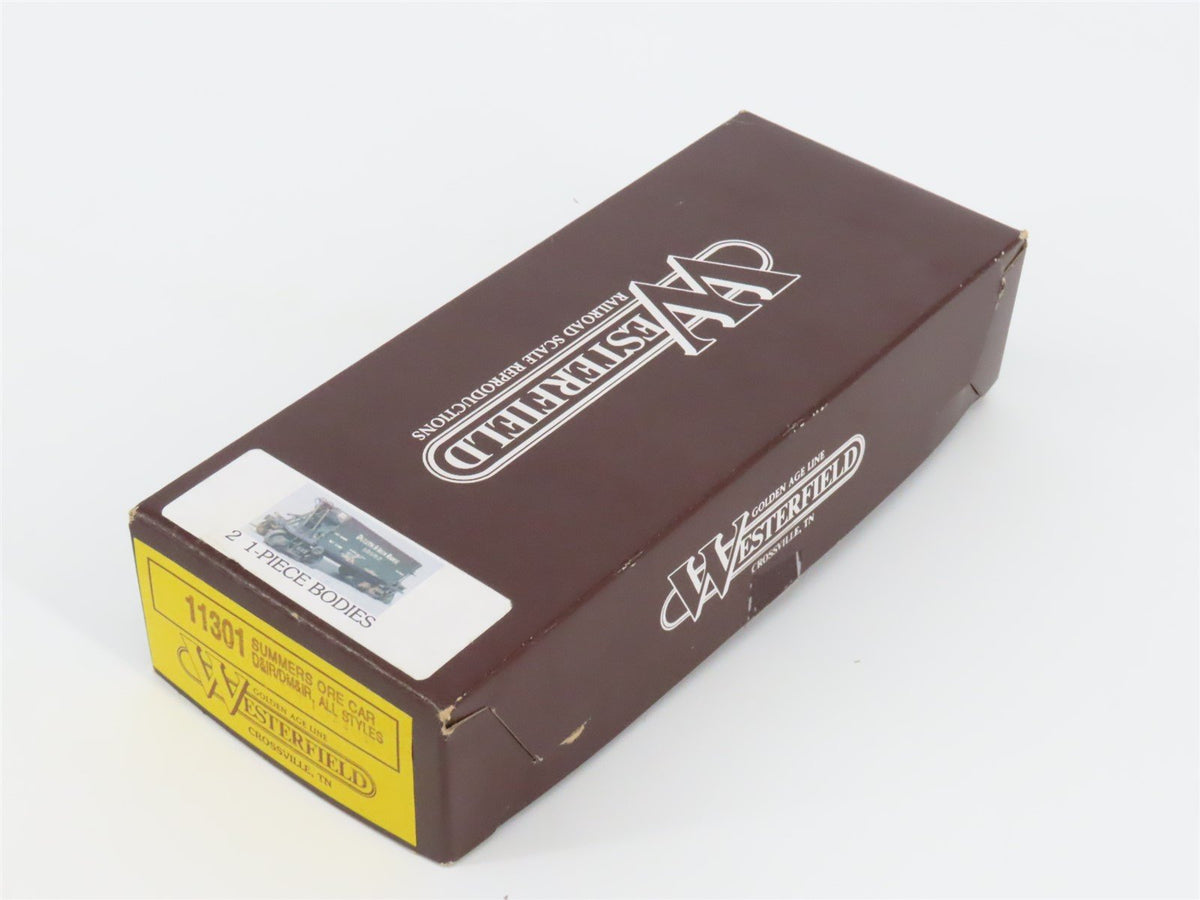 HO Scale Westerfield Golden Age Line Kit 11301 DMIR Duluth &amp; Iron Range Ore Car
