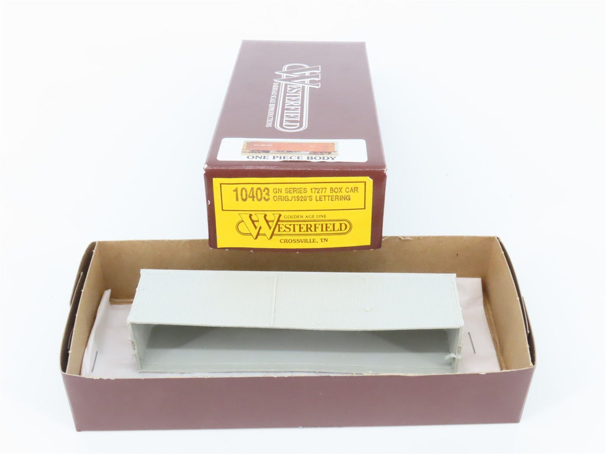 HO Scale Westerfield Golden Age Line Kit 10403 GN Great Northern Box Car