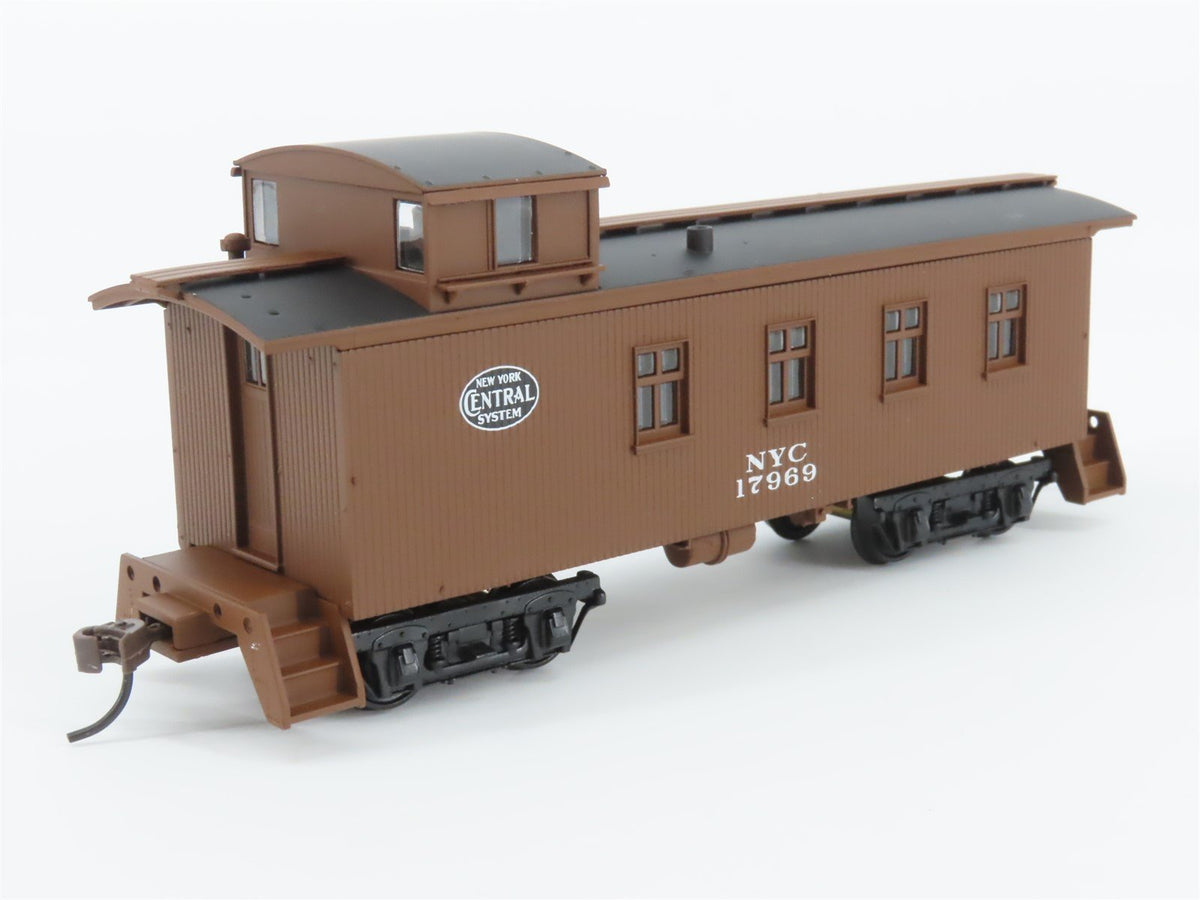 HO Walthers Platinum 932-27566 NYC New York Central 4-Window Caboose 2 Pack