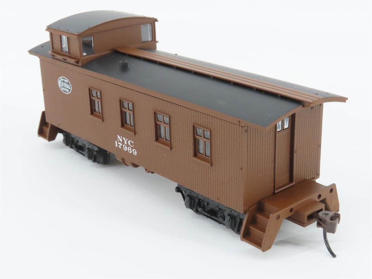 HO Walthers Platinum 932-27566 NYC New York Central 4-Window Caboose 2 Pack