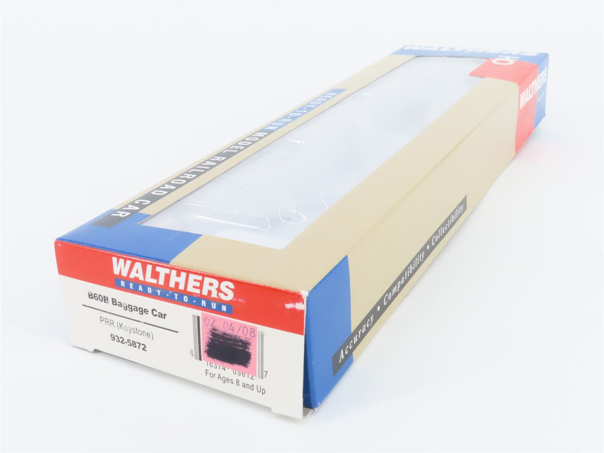HO Scale Walthers 932-5872 PRR Pennsylvania (Keystone) B60B Baggage Passenger