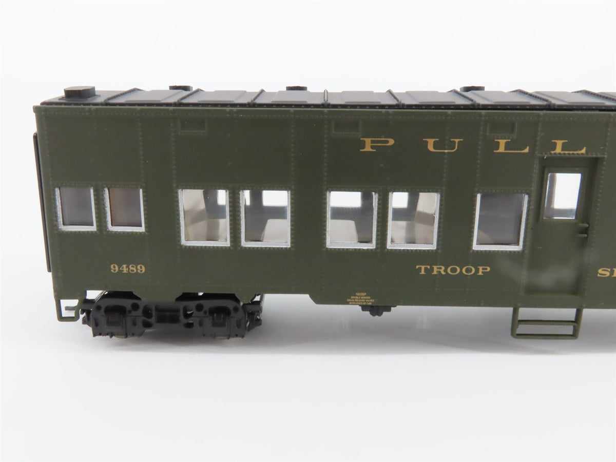 HO Walthers 932-34151 PRR Pennsylvania Pullman Troop Sleeper Passenger Set of 3