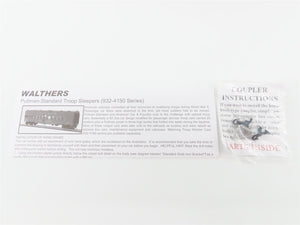 HO Walthers 932-34151 PRR Pennsylvania Pullman Troop Sleeper Passenger Set of 3