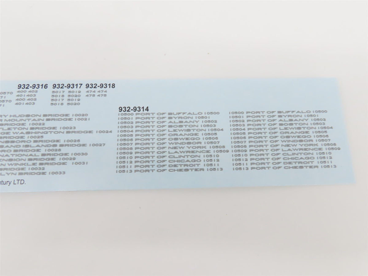 HO Walthers 20th Century Limited 932-9311 NYC Pullman 4-4-2 Sleeper Passenger