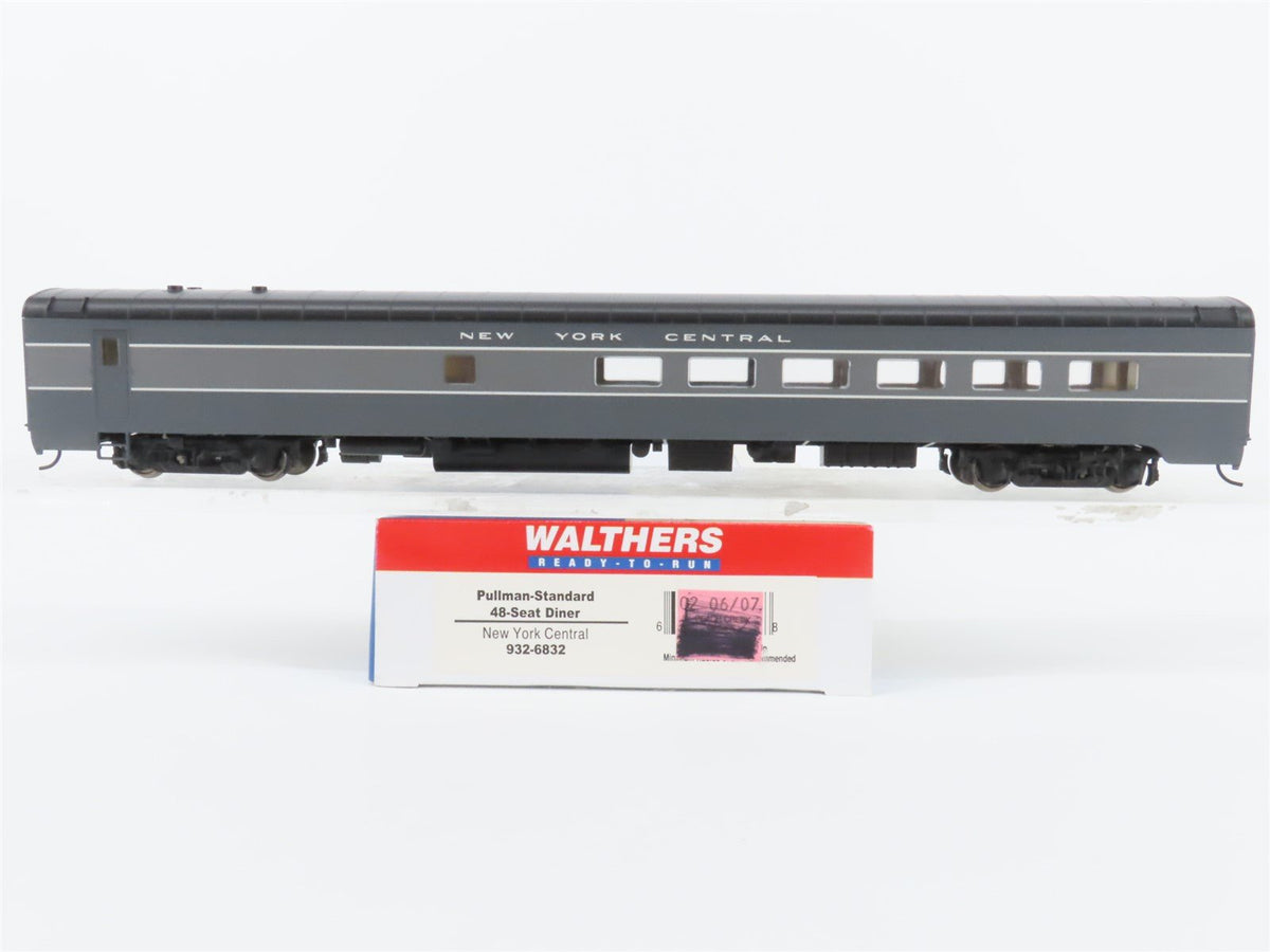 HO Scale Walthers 932-6832 NYC Pullman Standard 48 Seat Diner Passenger Car