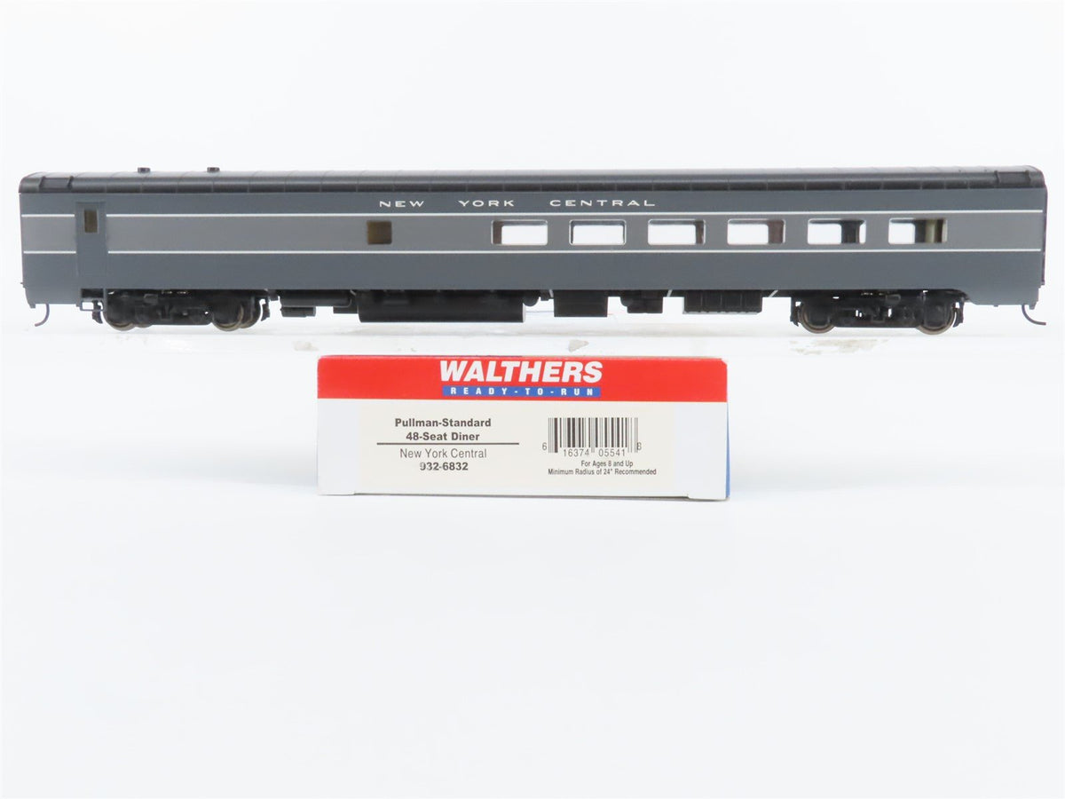 HO Scale Walthers 932-6832 NYC Pullman Standard 48 Seat Diner Passenger Car