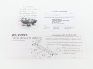 HO Scale Walthers 932-6832 NYC Pullman Standard 48 Seat Diner Passenger Car