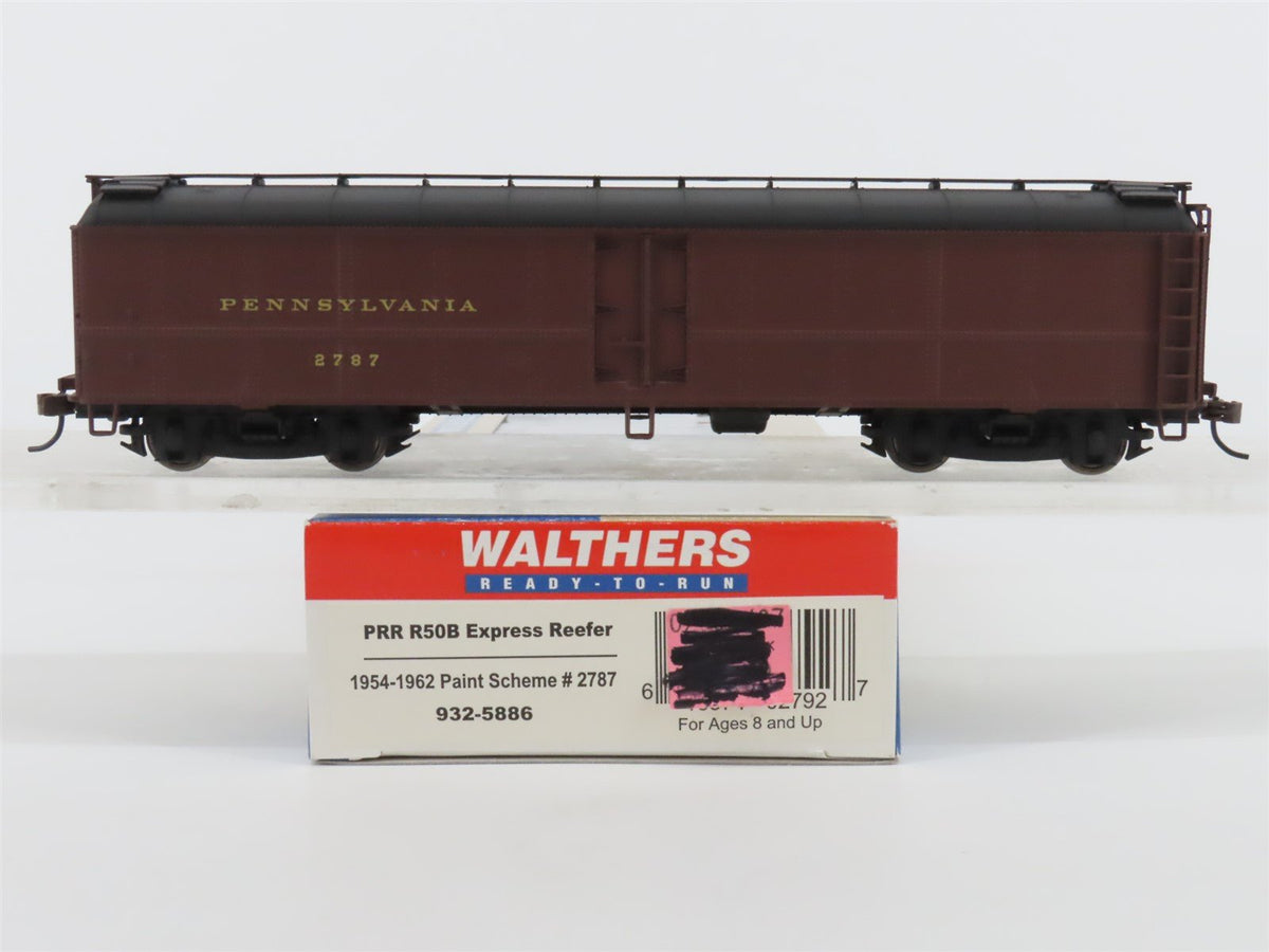 HO Scale Walthers 932-5886 PRR Pennsylvania REA R50B Express Reefer #2787