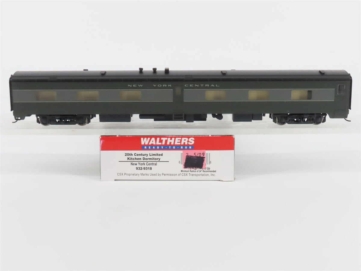 HO Scale Walthers 20th Century Limited 932-9318 NYC Kitchen Dormitory Passenger