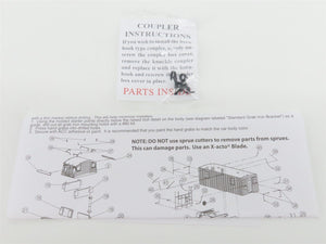 HO Walthers Platinum 932-7642 PRR N6B Offset Cupola Wood Caboose #980122