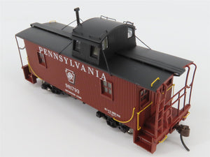 HO Walthers Platinum 932-7643 PRR N6B Offset Cupola Wood Caboose #981793