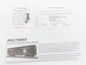 HO Scale Walthers 932-5492 GACX REA Railway Express Agency Wood Reefer #379