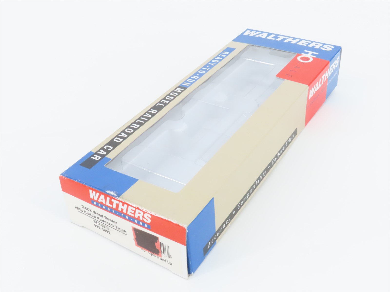 HO Scale Walthers 932-5492 GACX REA Railway Express Agency Wood Reefer #379