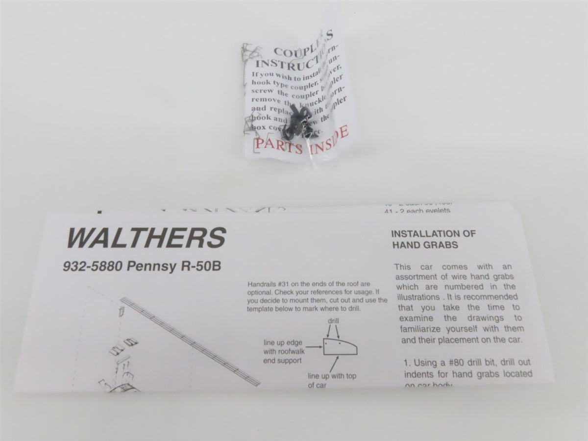 HO Scale Walthers 932-5888 PRR Pennsylvania REA R50B Express Reefer #2721