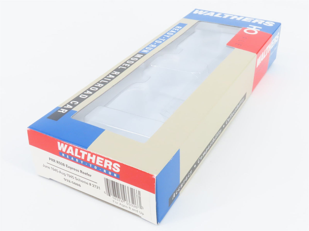 HO Scale Walthers 932-5888 PRR Pennsylvania REA R50B Express Reefer #2721