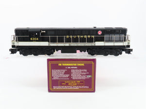 O Gauge 3-Rail MTH MT-2121LP SOU Southern FM Trainmaster Diesel #6304 w/ Sound