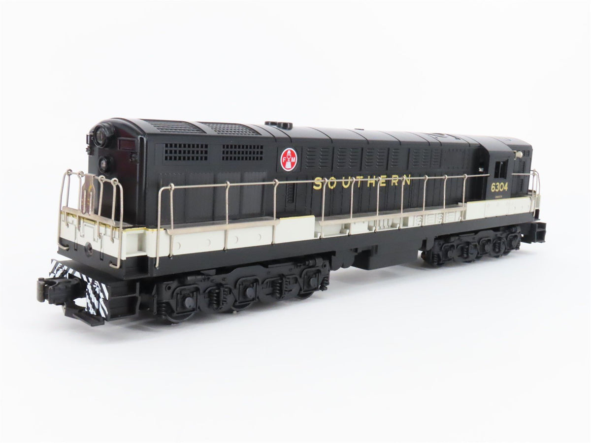 O Gauge 3-Rail MTH MT-2121LP SOU Southern FM Trainmaster Diesel #6304 w/ Sound