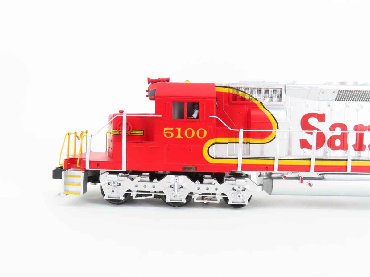 O Gauge 3-Rail MTH 20-2366-1 ATSF Warbonnet SD40-2 Diesel #5100 - Proto-Sound 2