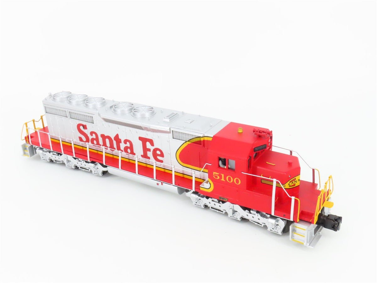 O Gauge 3-Rail MTH 20-2366-1 ATSF Warbonnet SD40-2 Diesel #5100 - Proto-Sound 2