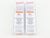 N Micro-Trains MTL 98305085 B&LE/ex-RI 3-Bay Hoppers 2-Pack w/ Load - Weathered