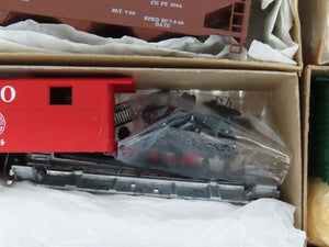LOT of 11 HO Scale Roundhouse Kits NYC, ERIE, B&O & More Freight Cars