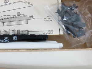 LOT of 11 HO Scale Roundhouse Kits NYC, ERIE, B&O & More Freight Cars