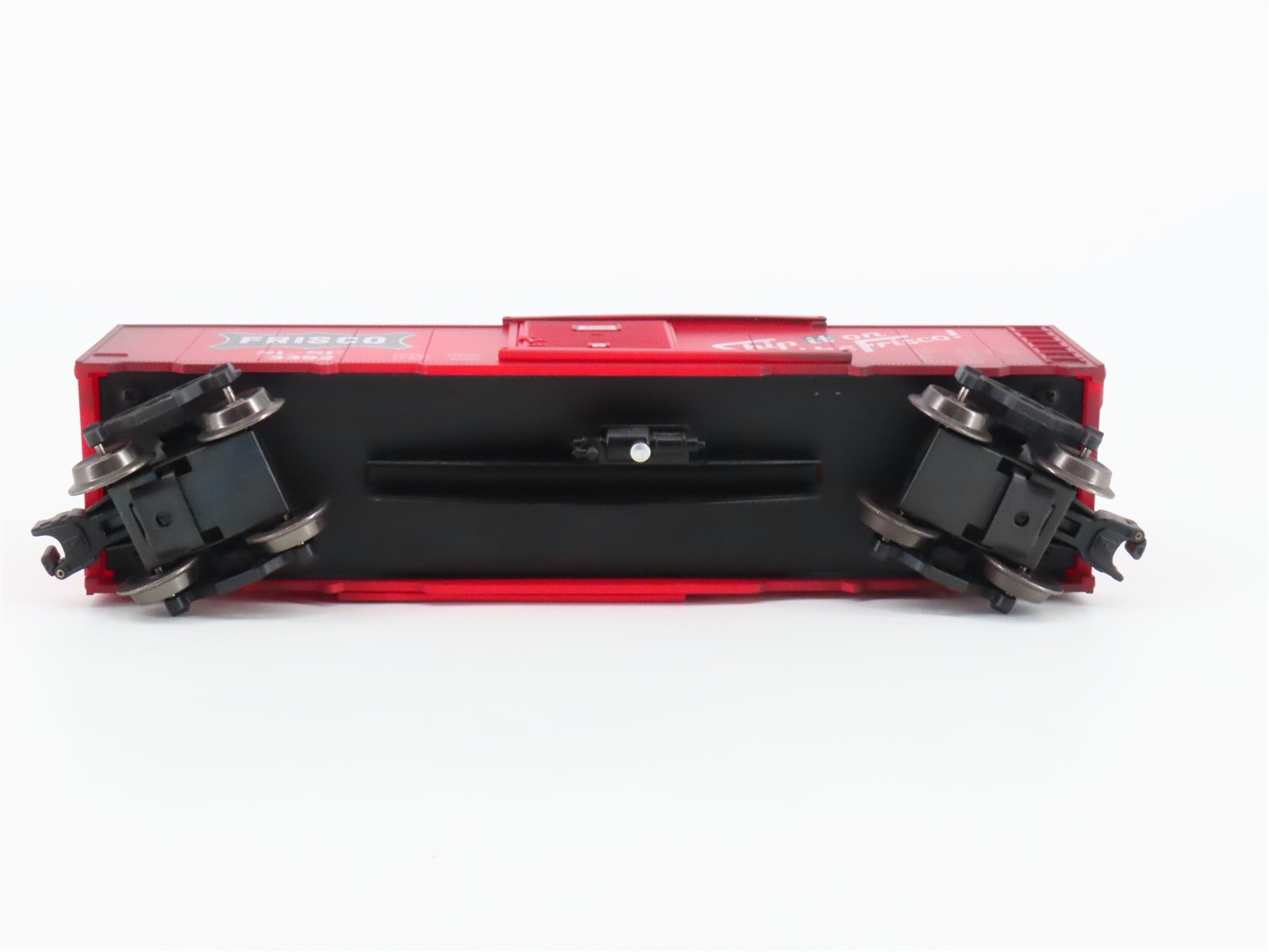 O Gauge 3-Rail Menards SLSF Frisco 40' Box Car #3392 - Weathered