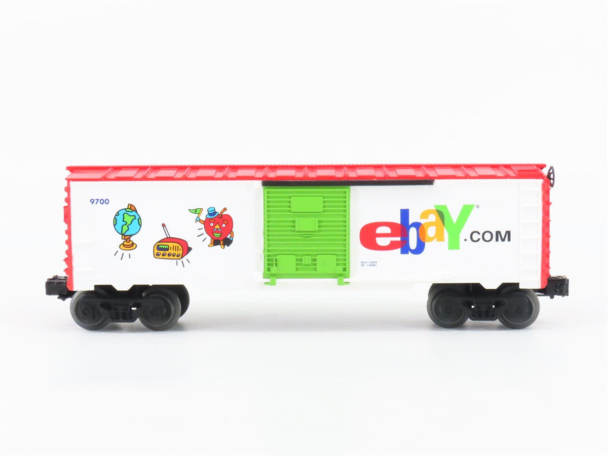 O Gauge 3-Rail Lionel &quot;eBay Logo&quot; 40&#39; Box Car #9700