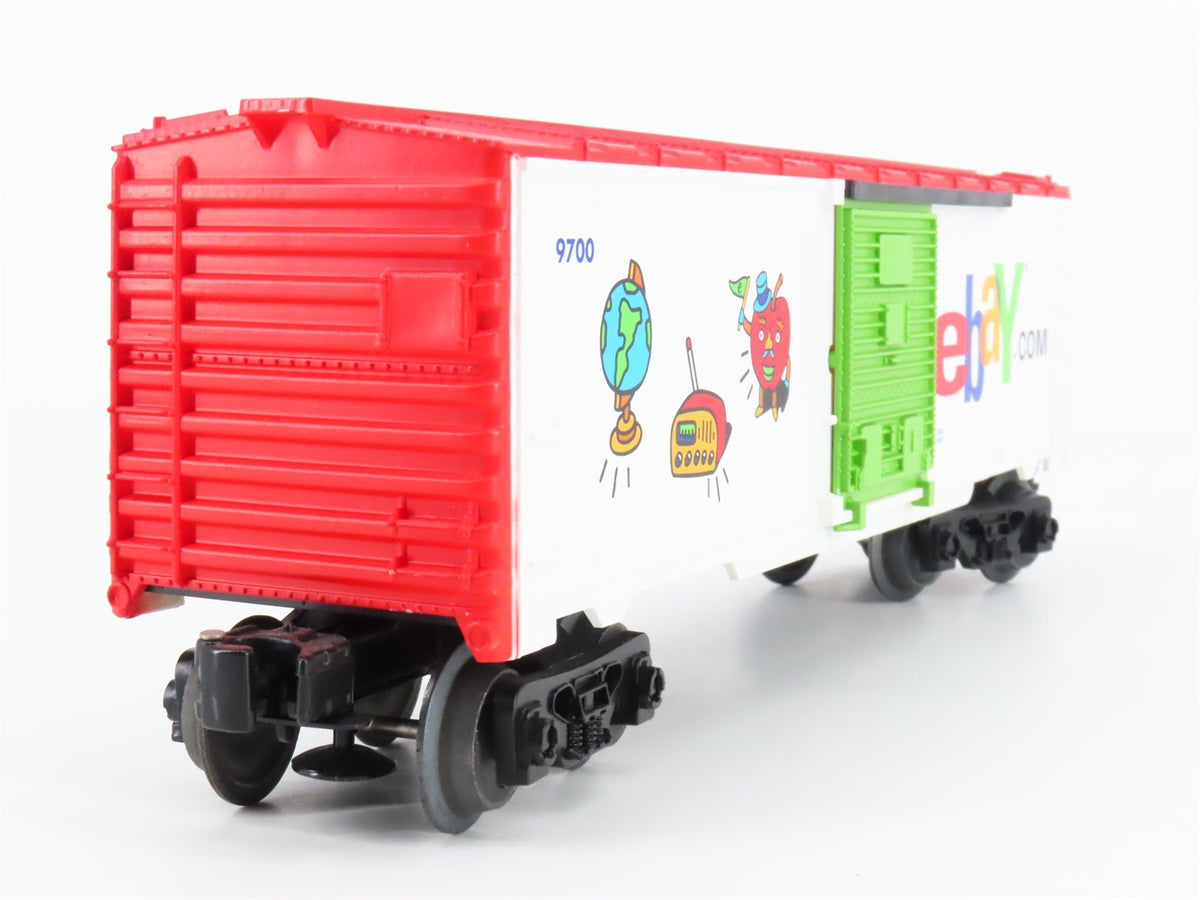 O Gauge 3-Rail Lionel &quot;eBay Logo&quot; 40&#39; Box Car #9700