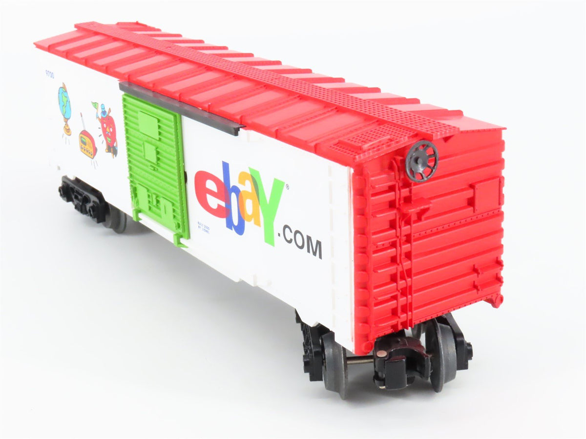 O Gauge 3-Rail Lionel &quot;eBay Logo&quot; 40&#39; Box Car #9700