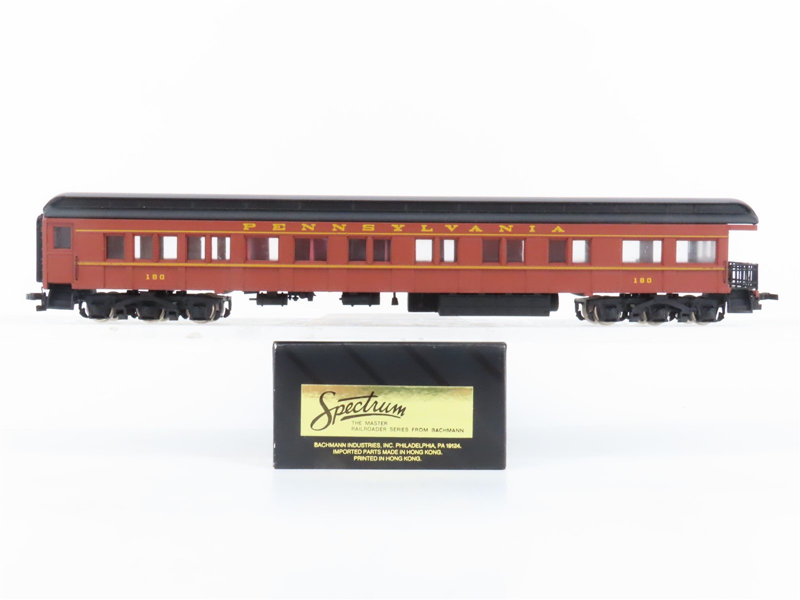 HO Scale Bachmann Spectrum 89006 PRR Pennsylvania Observation Passenger #180